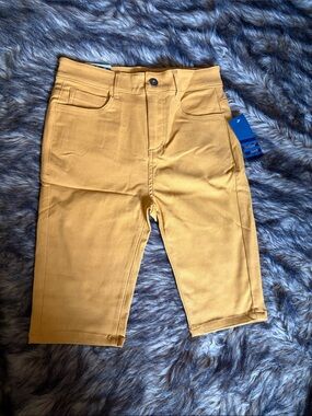 Bottom Sharp Super Stretch Butt Lifting Mustard Yellow Skinny High waist Size S
